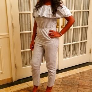 HM Stripped Jumpsuit